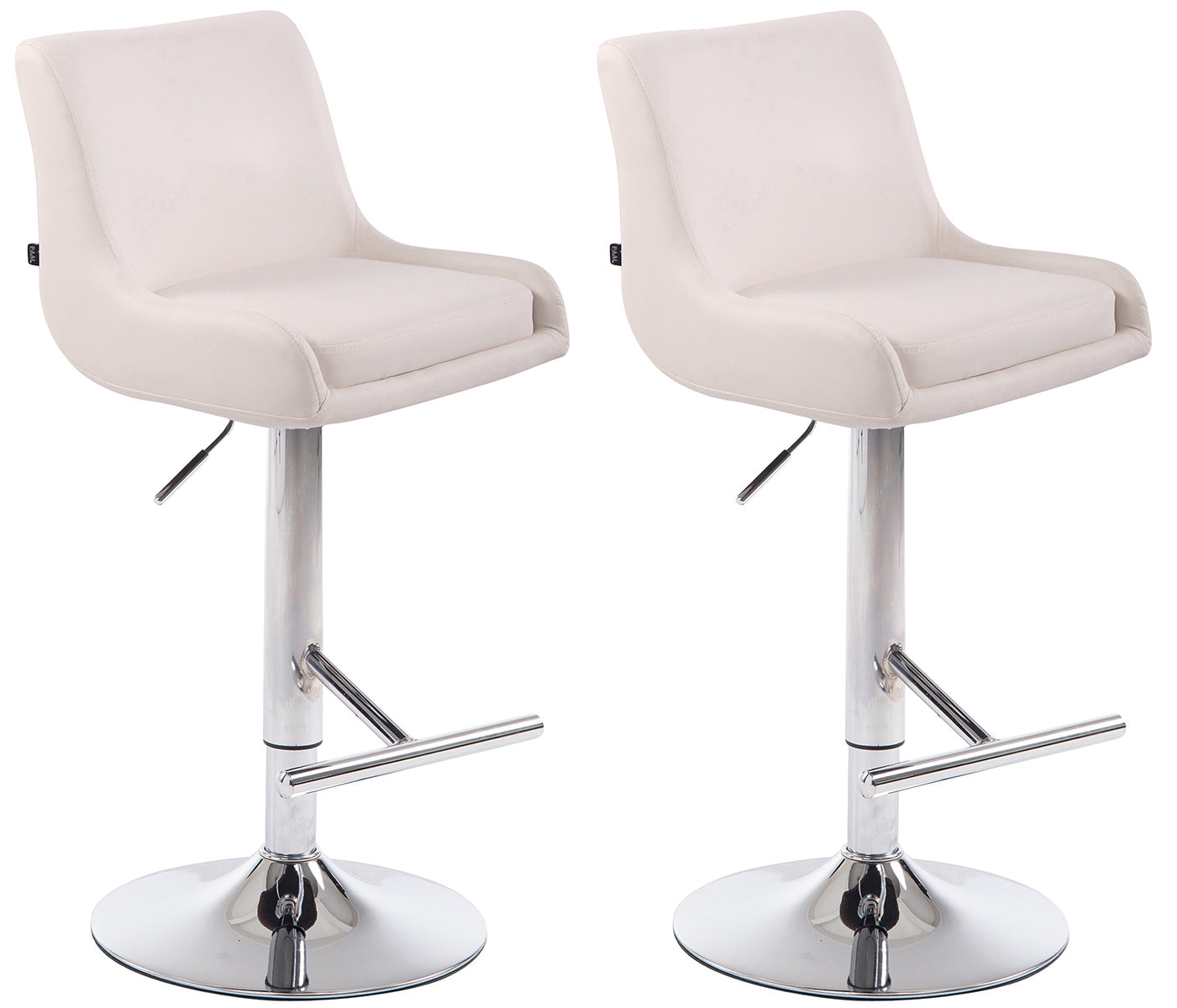 2er Set Barhocker Club Kunstleder