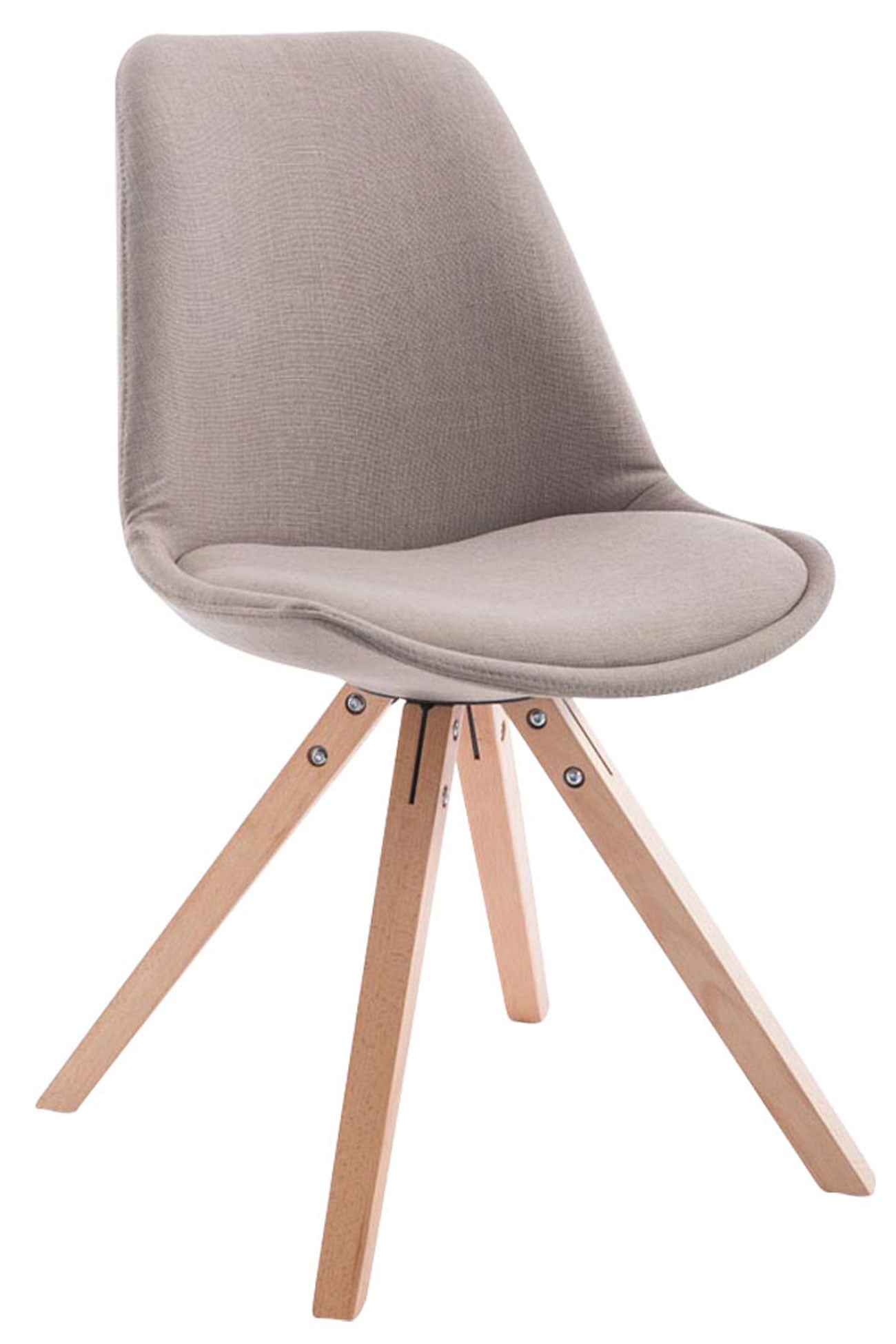 Besucherstuhl Toulouse Stoff Square | homemem39