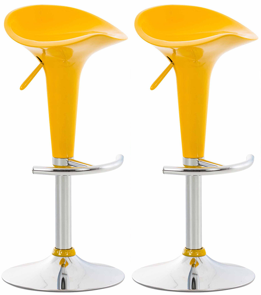 2er Set Barhocker Saddle