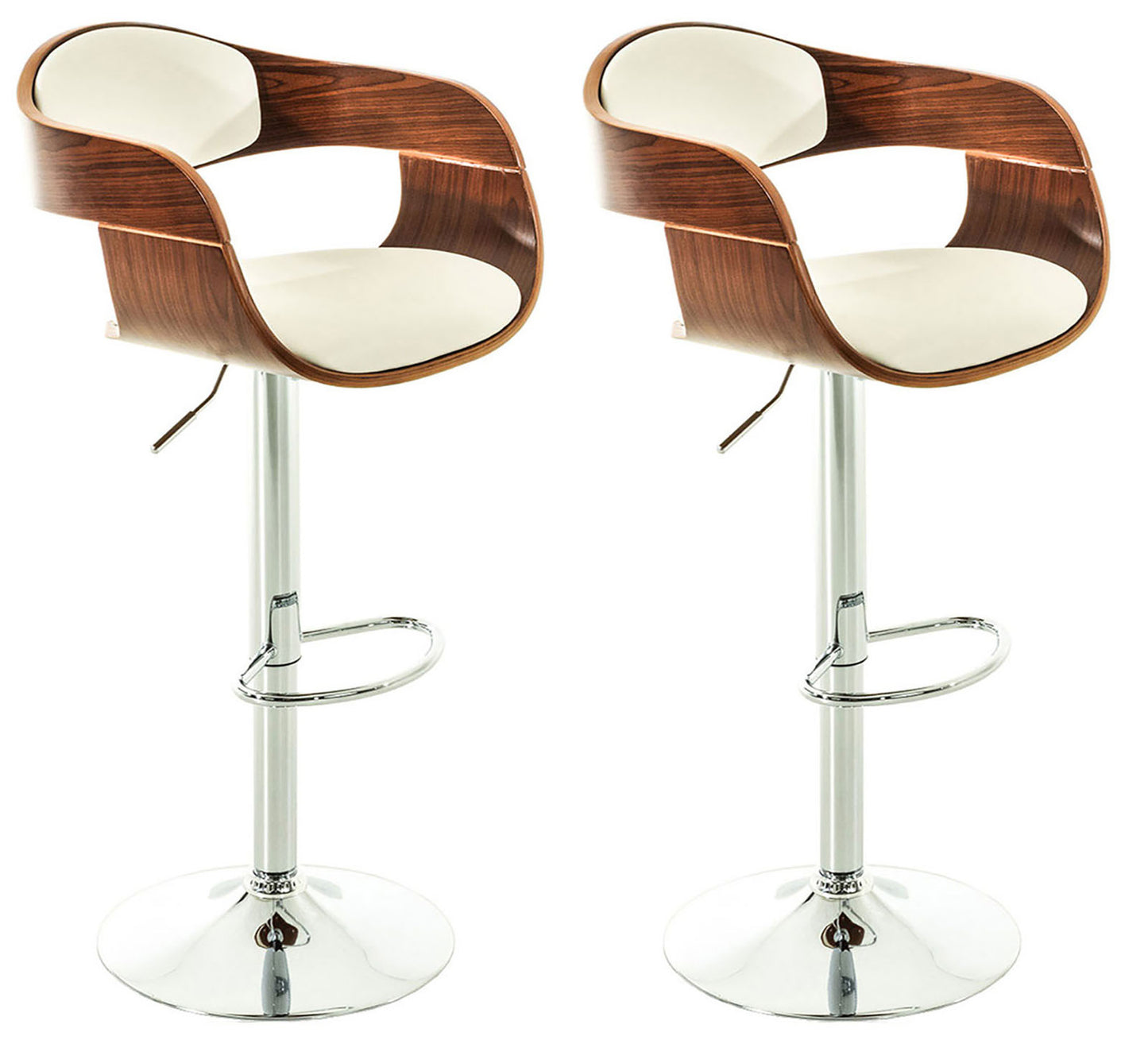 2er Set Barhocker Kingston Kunstleder | homemem39