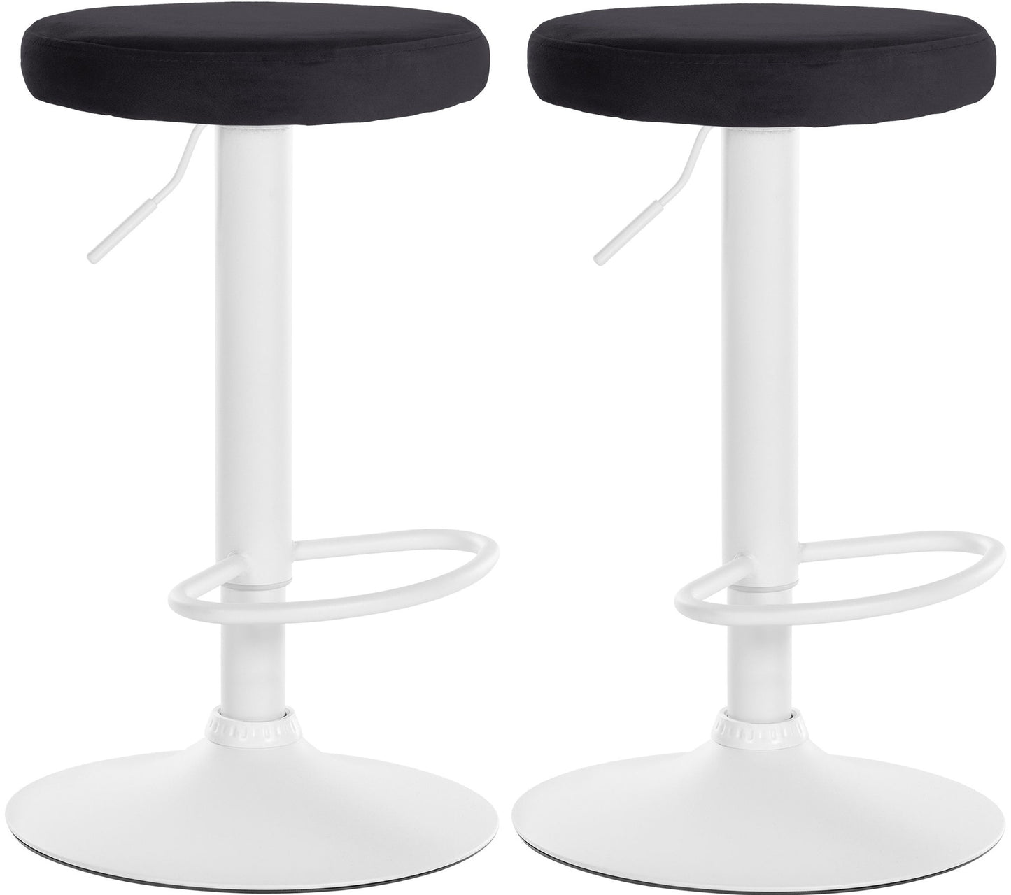 2er Set Barhocker Ponte Samt | homemem39