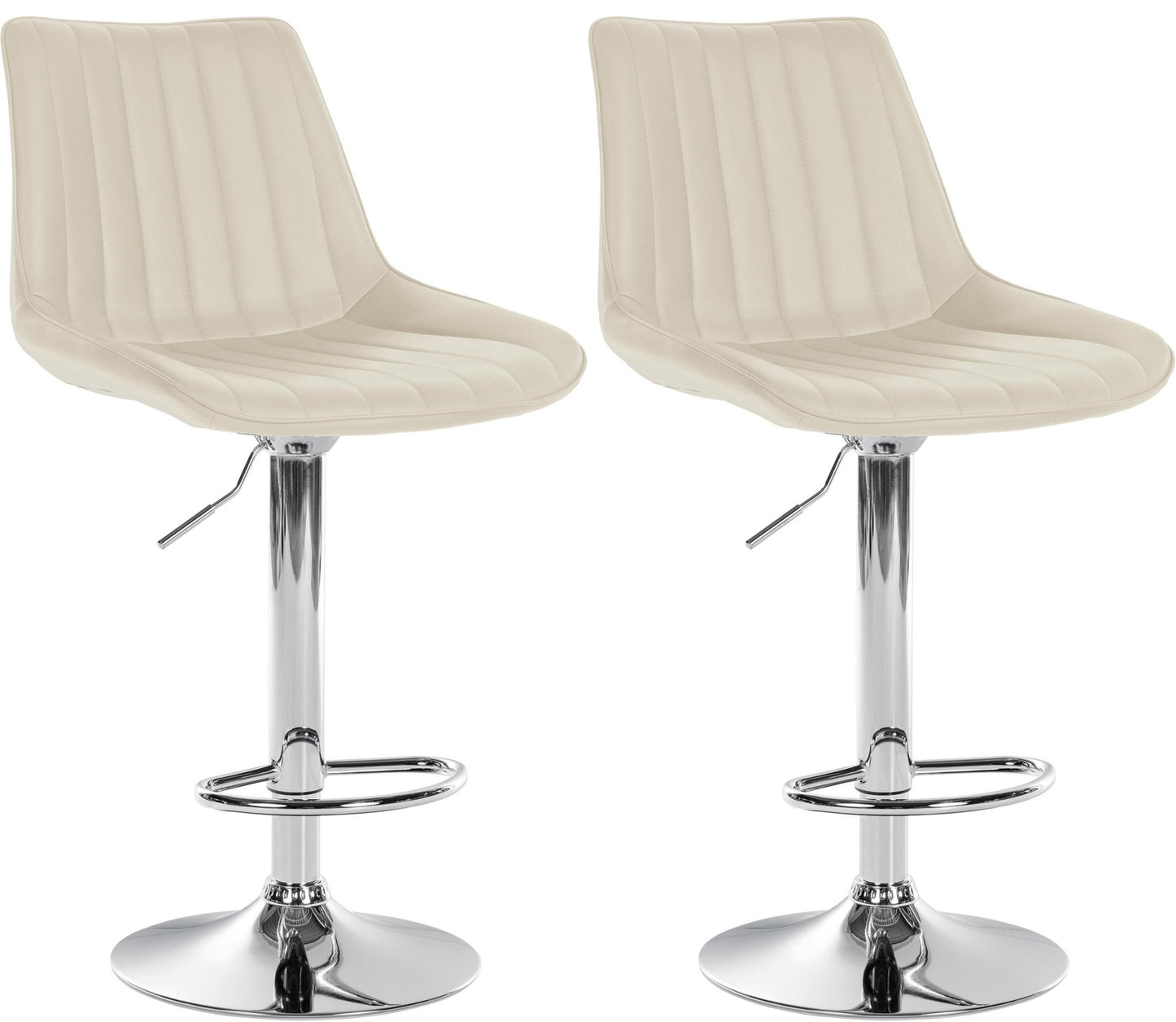 2er Set Barhocker Toni Kunstleder