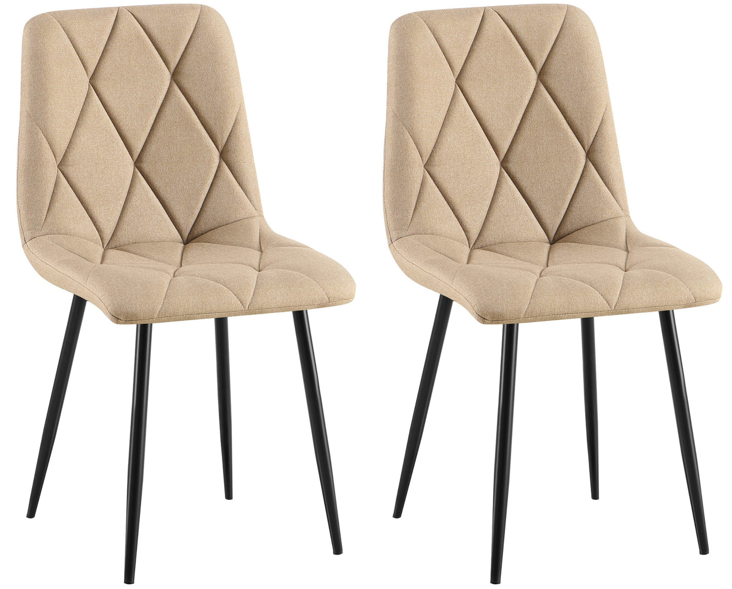 2er Set Esszimmerstuhl Clairton