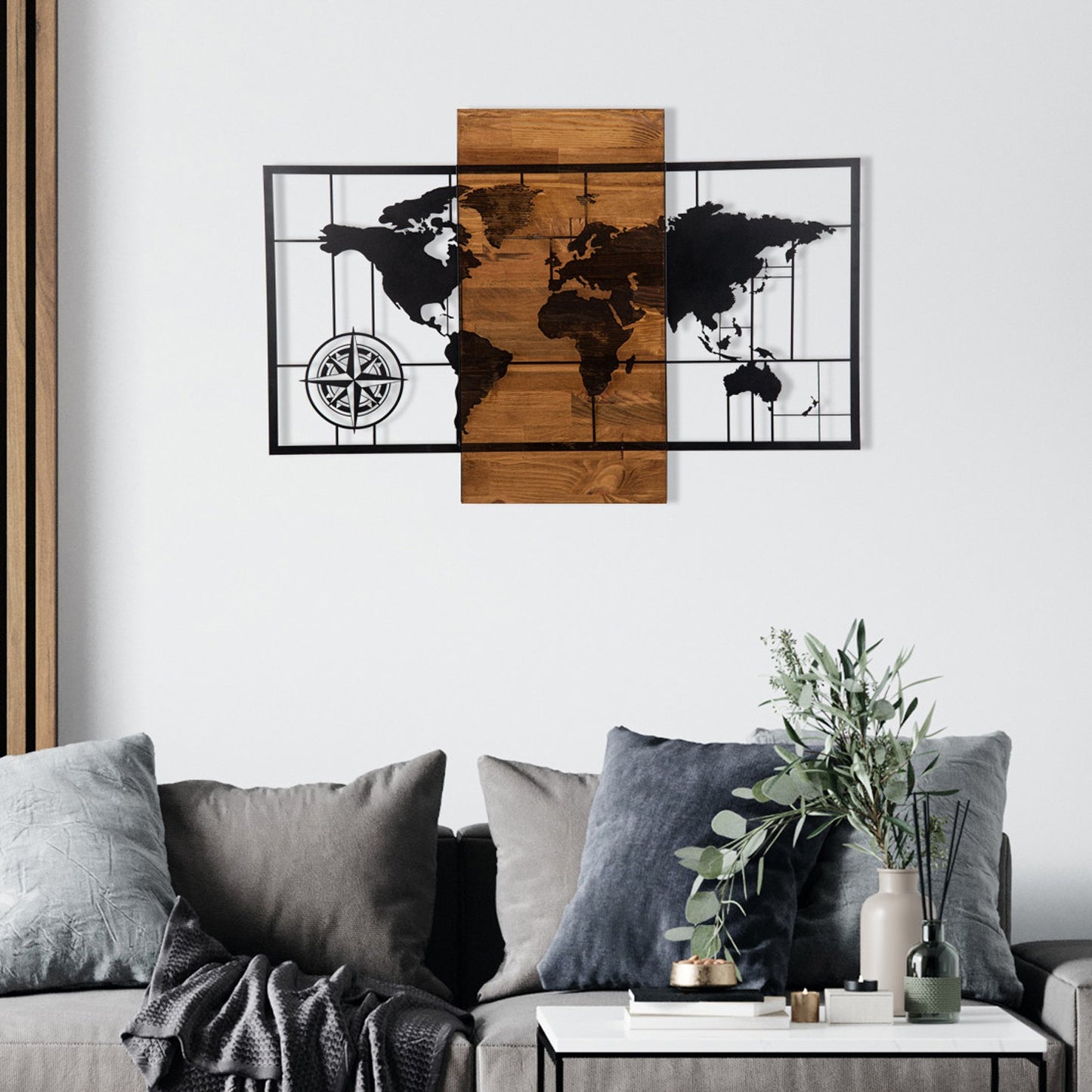 Decorative Wooden Wall Accessory | homemem39