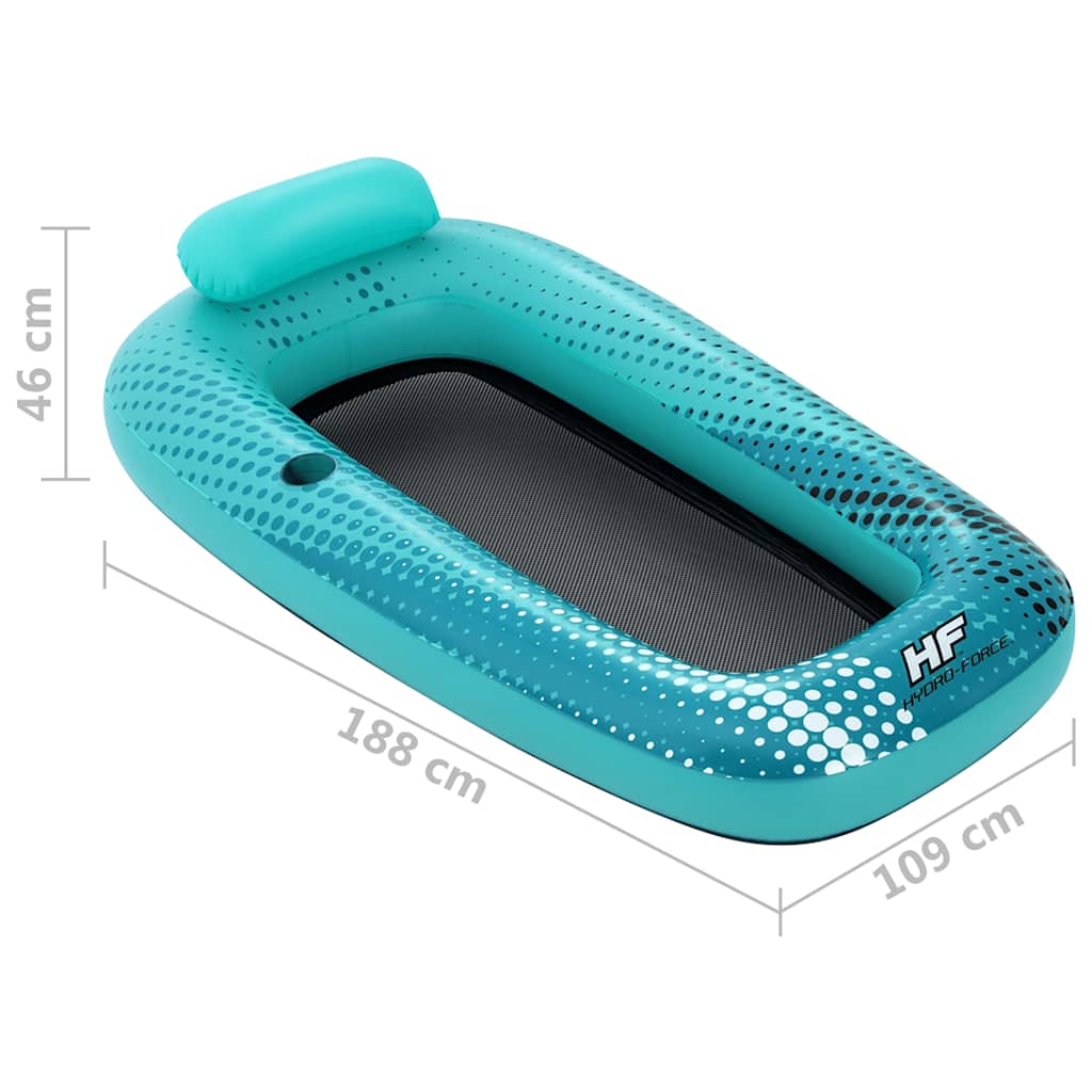Lettino Gonfiabile Rete Hydro Force Sol Venture 188x109cm Blu - homemem39
