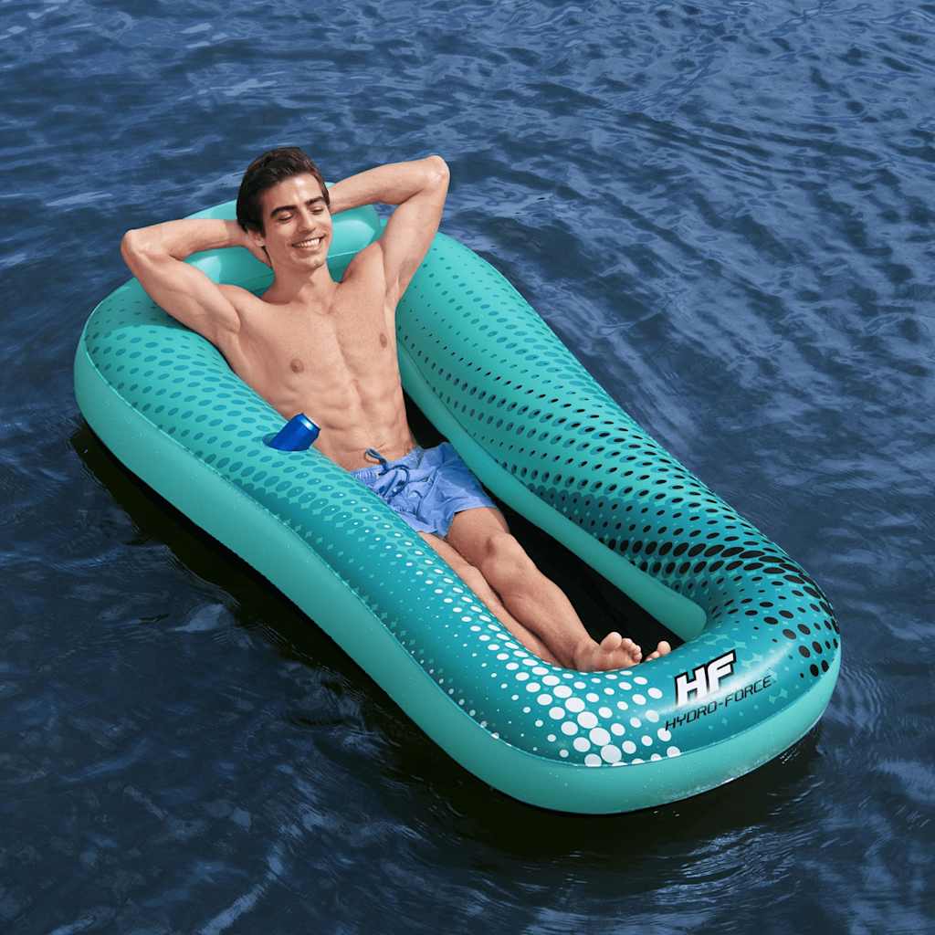 Lettino Gonfiabile Rete Hydro Force Sol Venture 188x109cm Blu - homemem39