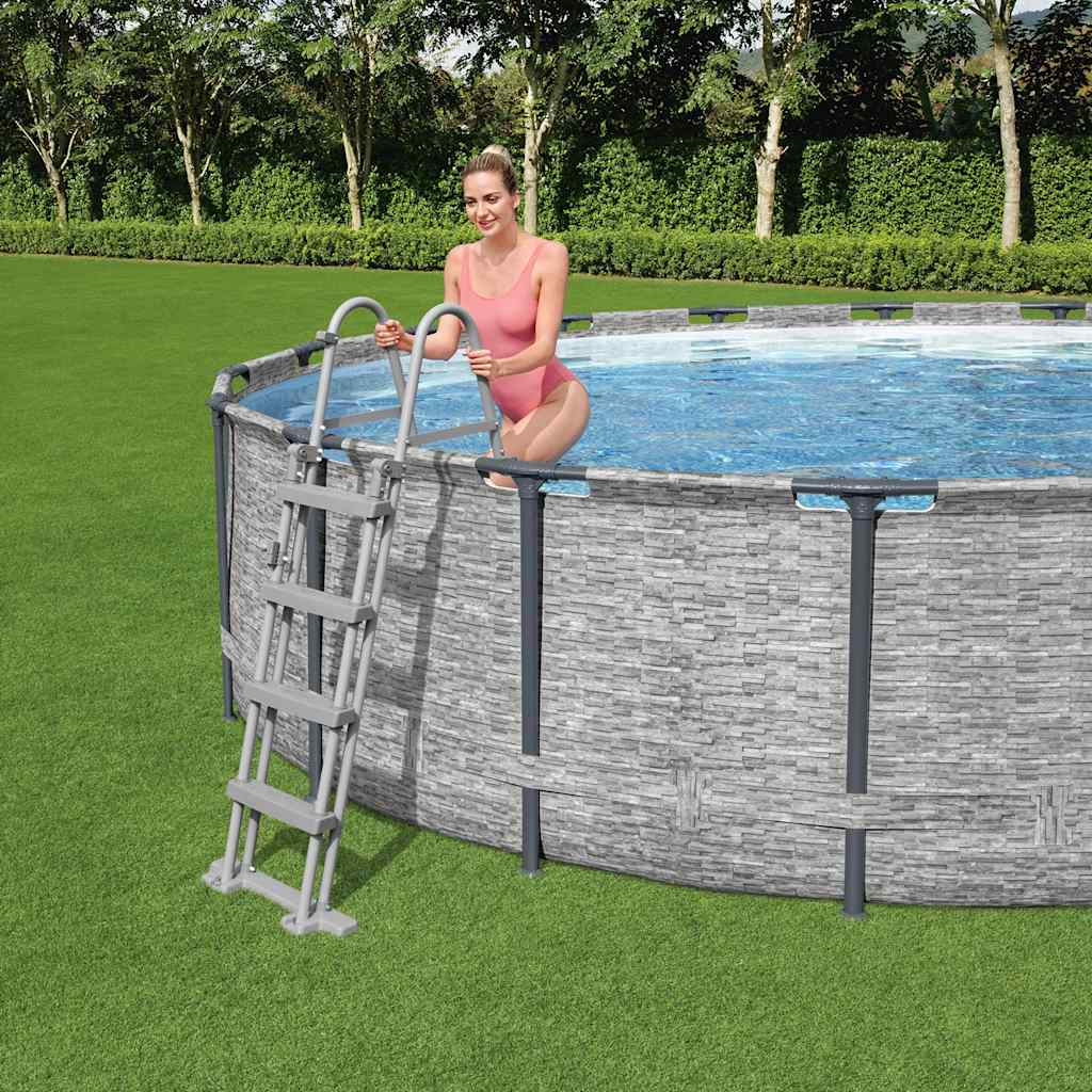Scaletta per Piscina Flowclear a 4 Gradini 122 cm