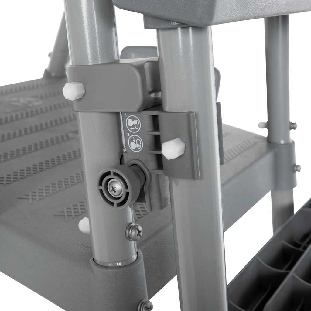 Scaletta per Piscina Flowclear a 4 Gradini 122 cm