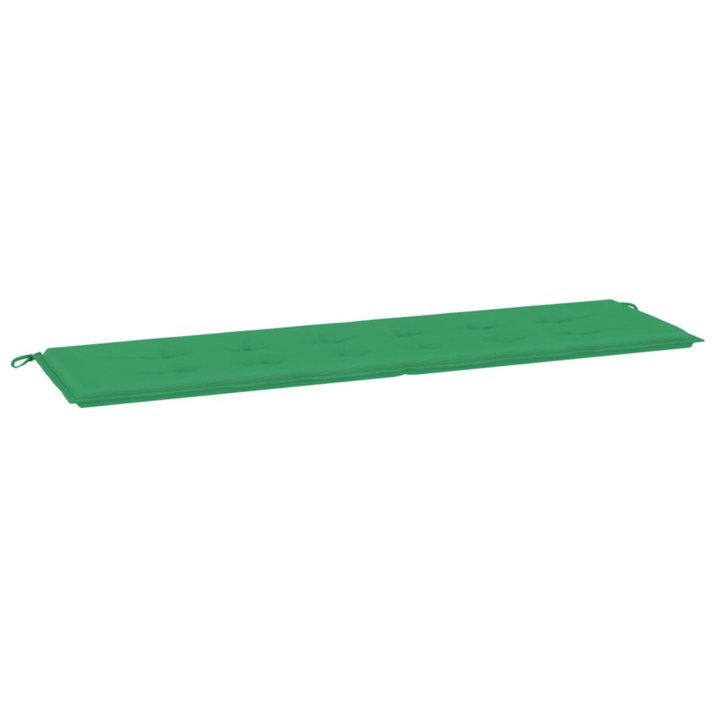 Cuscino per Panca Verde 180x50x3 cm in Tessuto Oxford - homemem39