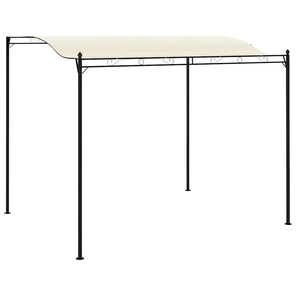 Gazebo in Tessuto Bianco Crema - homemem39