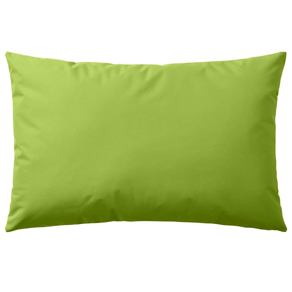 Cuscini da Esterno 4 pz 60x40 cm Verde Mela - homemem39