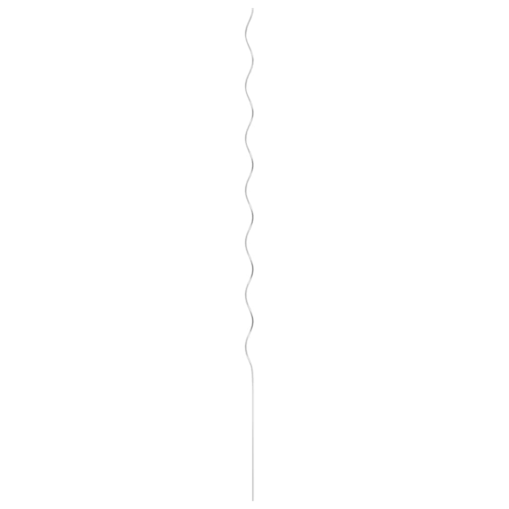 50 pz Supporti a Spirale per Piante 170 cm in Acciaio Zincato - homemem39