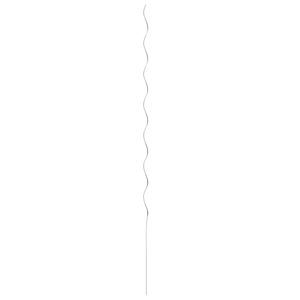 50 pz Supporti a Spirale per Piante 170 cm in Acciaio Zincato - homemem39