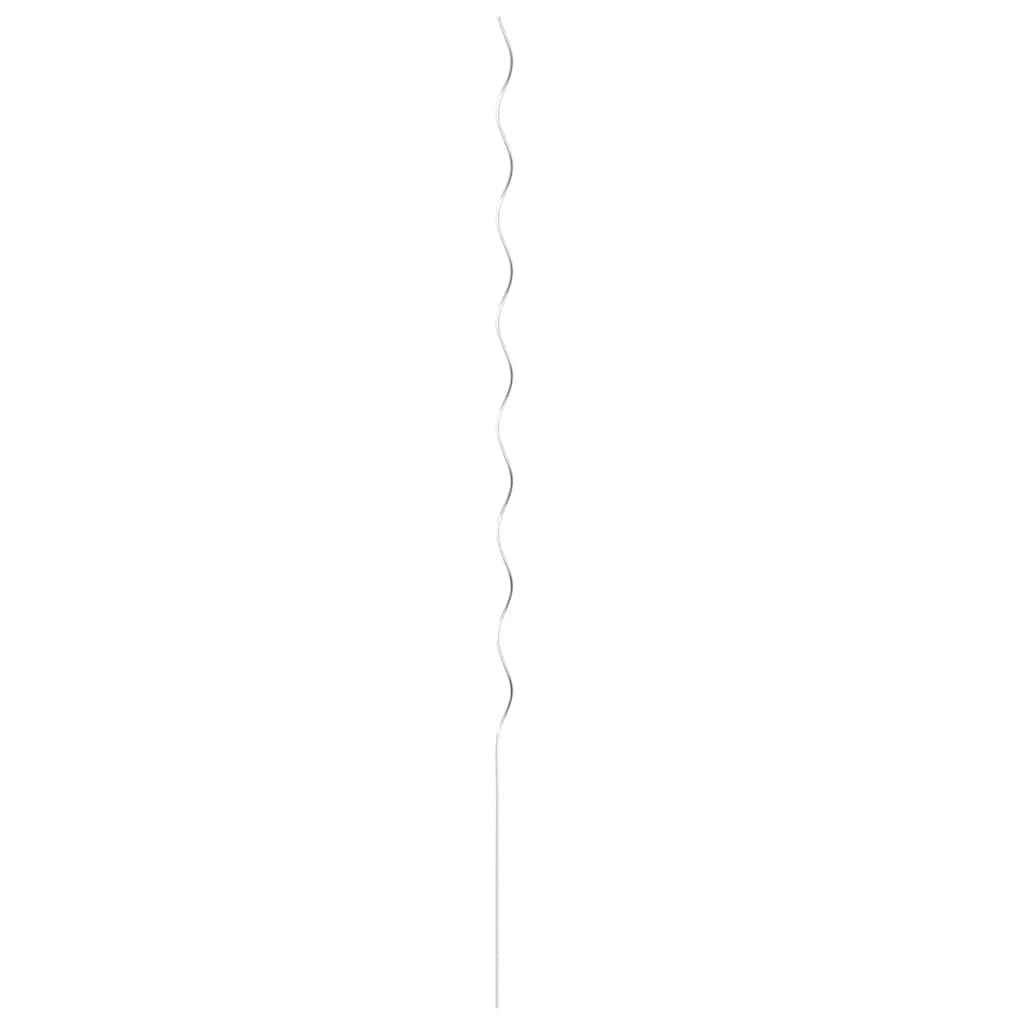 50 pz Supporti a Spirale per Piante 170 cm in Acciaio Zincato - homemem39
