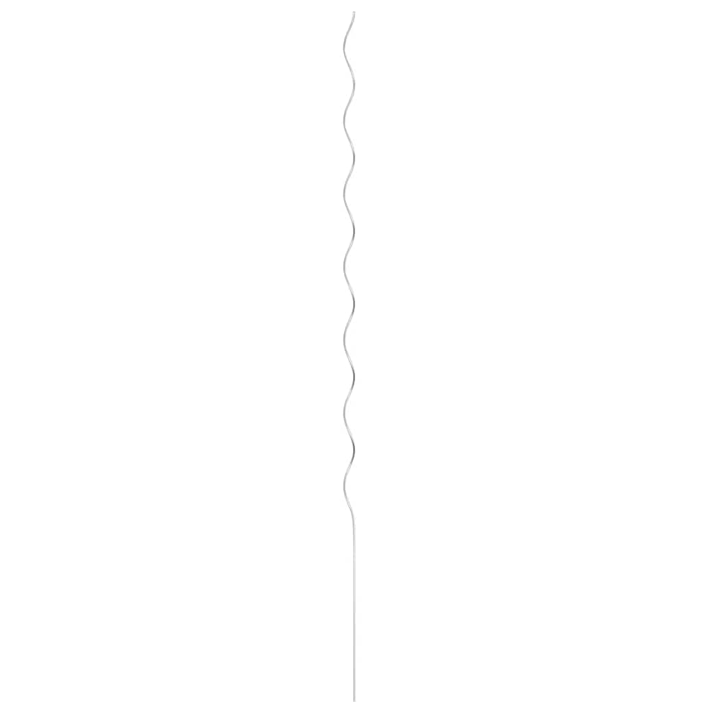 20 pz Supporti a Spirale per Piante 170 cm in Acciaio Zincato - homemem39