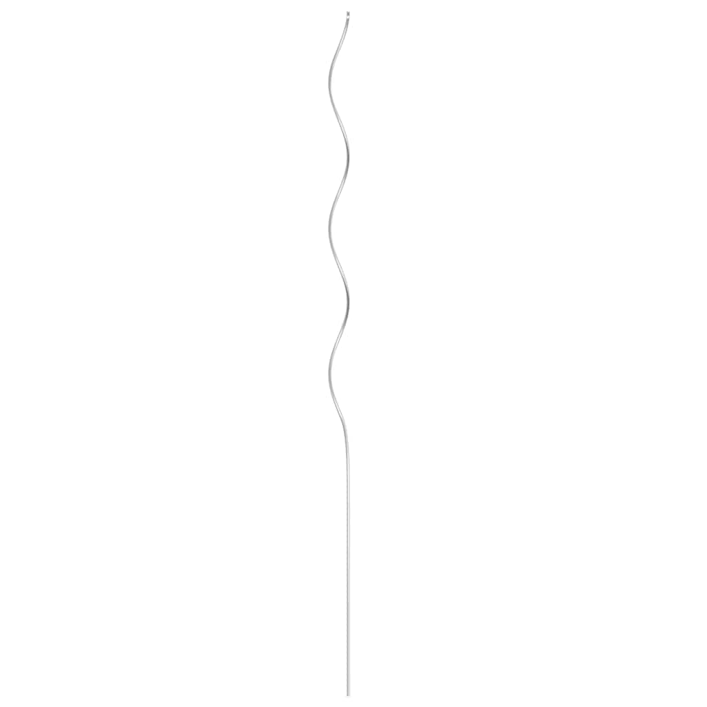 50 pz Supporti a Spirale per Piante 110 cm in Acciaio Zincato - homemem39