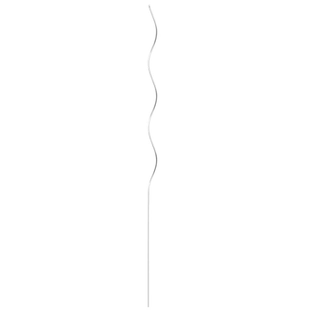 50 pz Supporti a Spirale per Piante 110 cm in Acciaio Zincato - homemem39