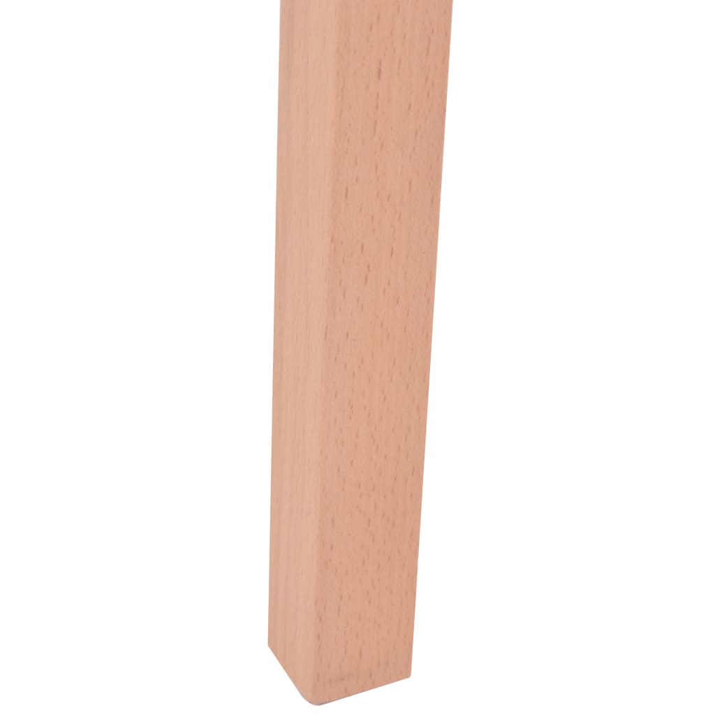 Sedie e Tavolo Pranzo 7 pz in Pelle Artificiale Quercia Crema - homemem39