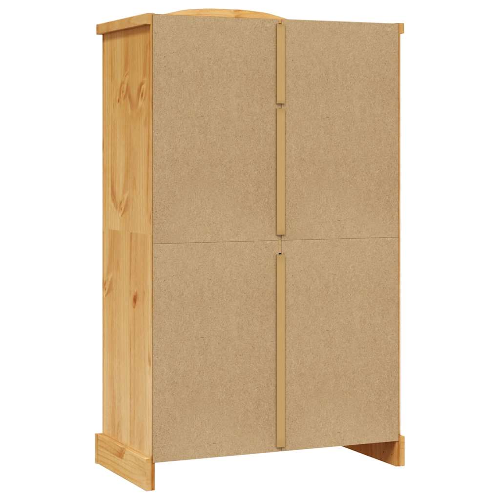 vidaXL Armadio in Legno di Pino Messicano Corona Range 2 Ante - homemem39