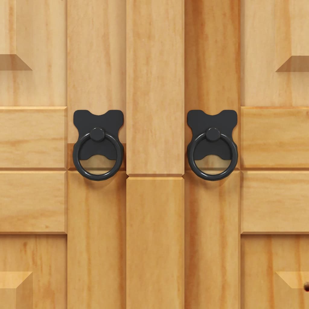 vidaXL Armadio in Legno di Pino Messicano Corona Range 2 Ante - homemem39
