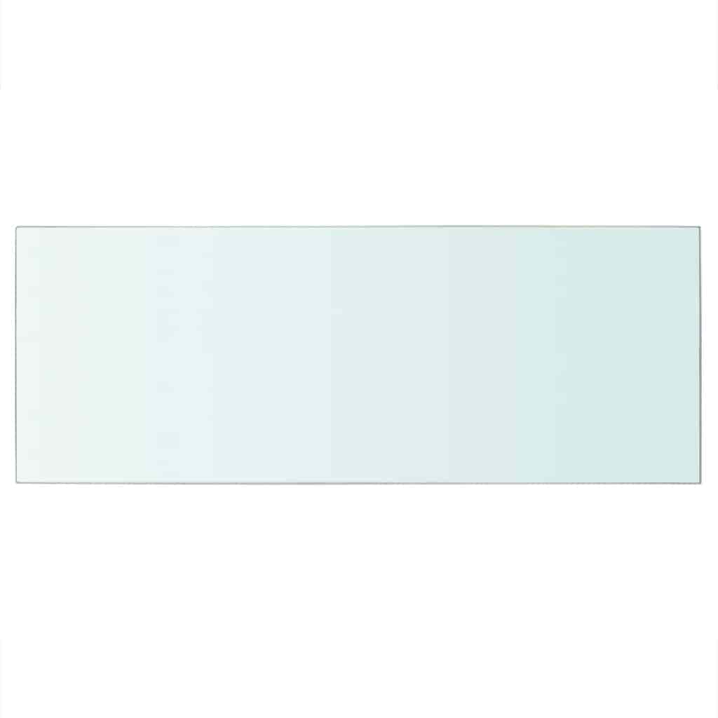 Mensola in Vetro Trasparente 60x25 cm - homemem39