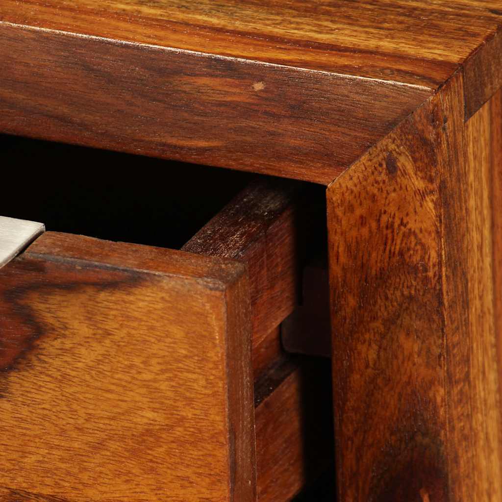 Mobile Porta TV Legno Massello di Acacia 120x30x30 cm