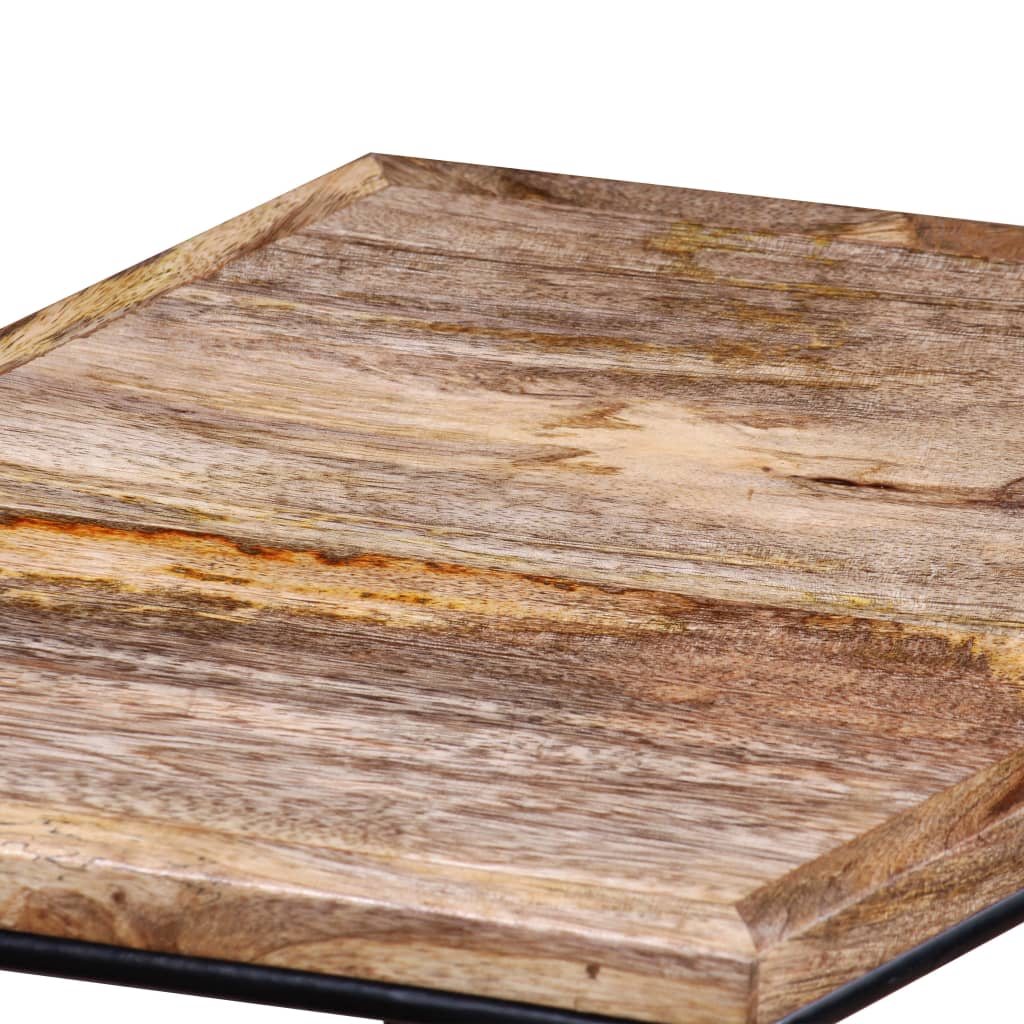 Tavolino da Salotto in Legno Massello di Mango 56x48x40 cm | homemem39
