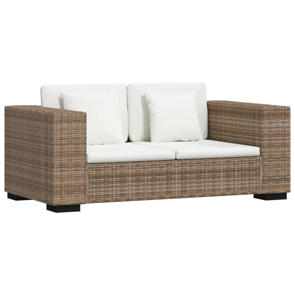 Set Divani a 2 Posti e 3 Posti in Vero Rattan - homemem39
