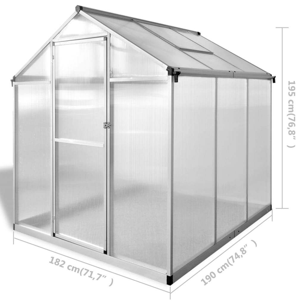 Serra in Alluminio Rinforzato 3,46 m² - homemem39