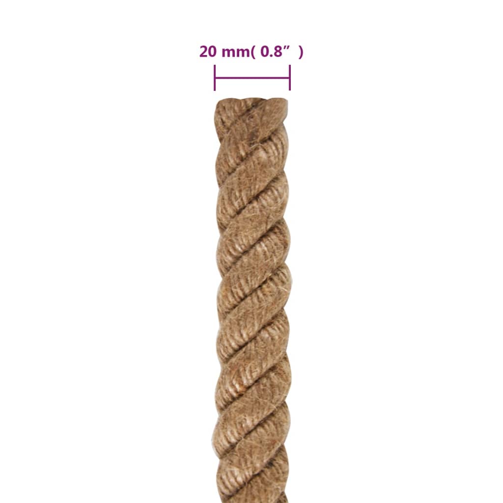 Corda in Juta 100% 20 mm 50 m | homemem39