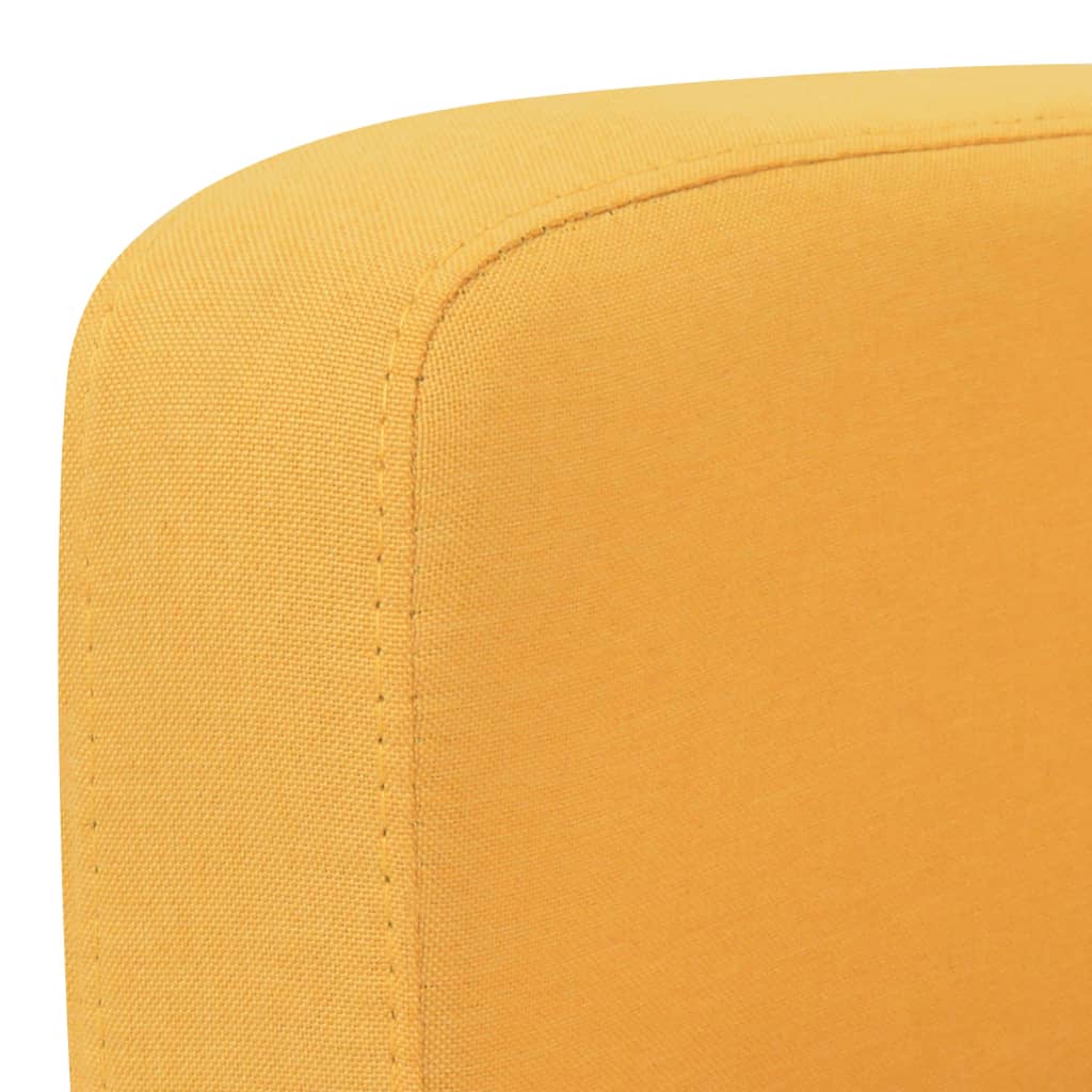 Divano a 3 Posti 180x65x76 cm Giallo | homemem39