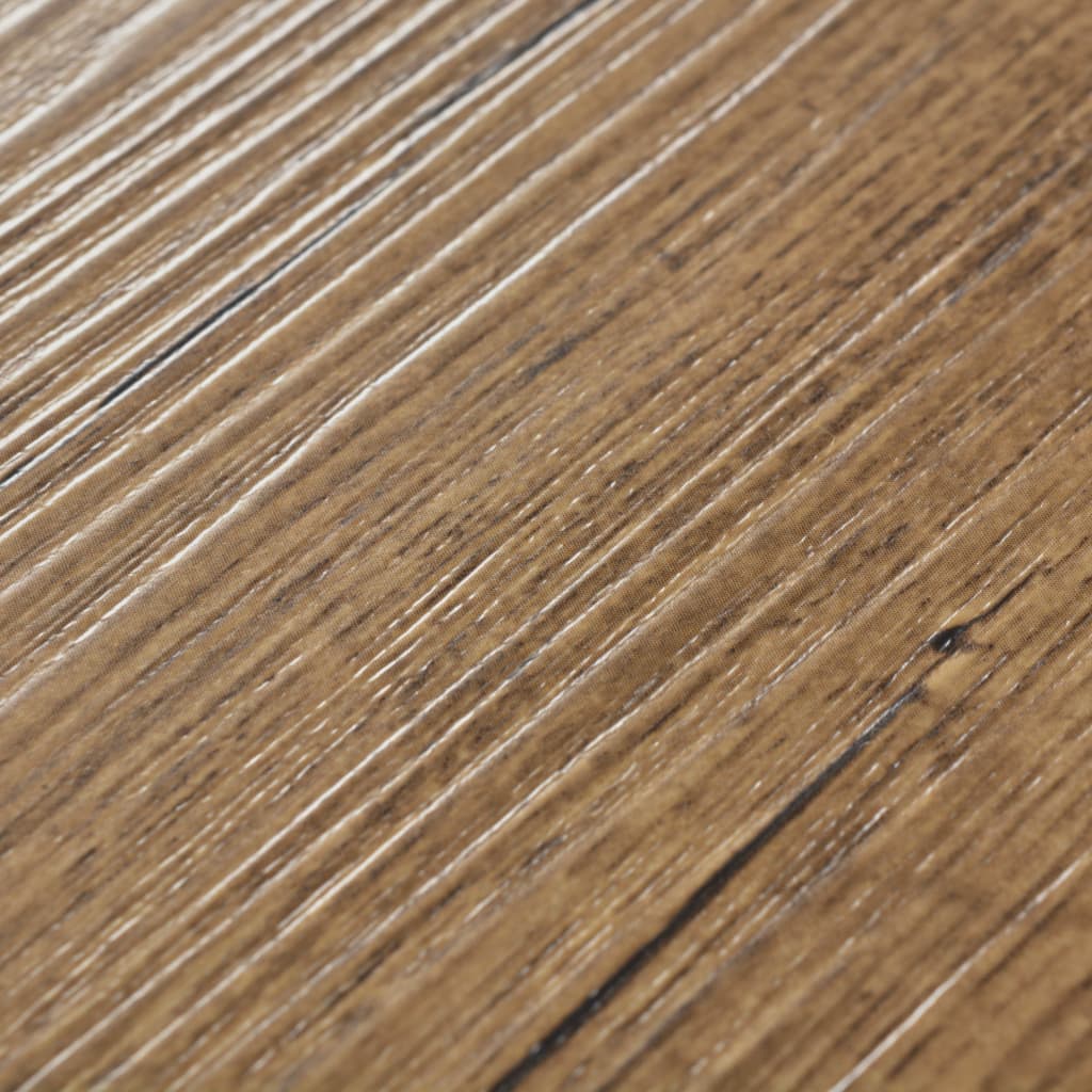 Listoni Pavimenti Non Autoadesivi 5,26m² 2mm Marrone Noce - homemem39