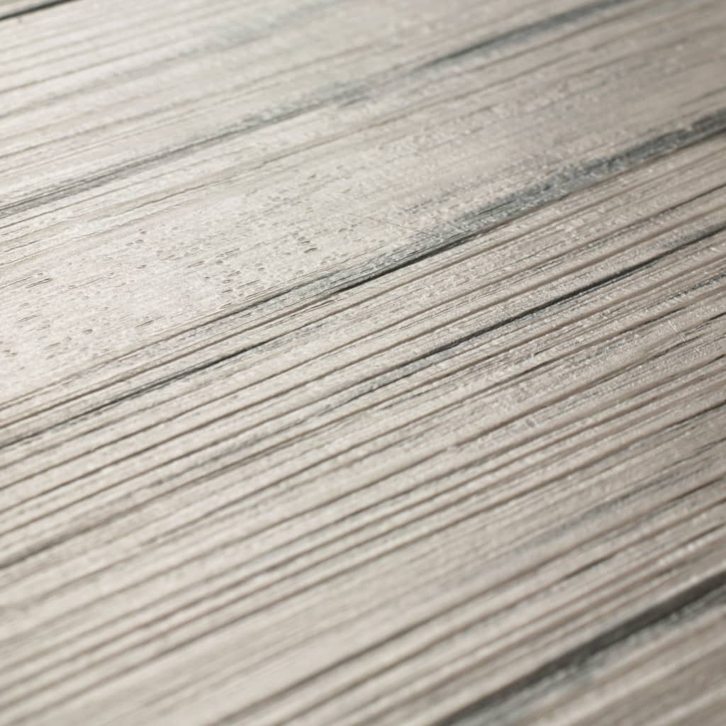 Listoni Pavimenti Non Autoadesivi PVC 5,26m² 2mm Rovere Slavato - homemem39
