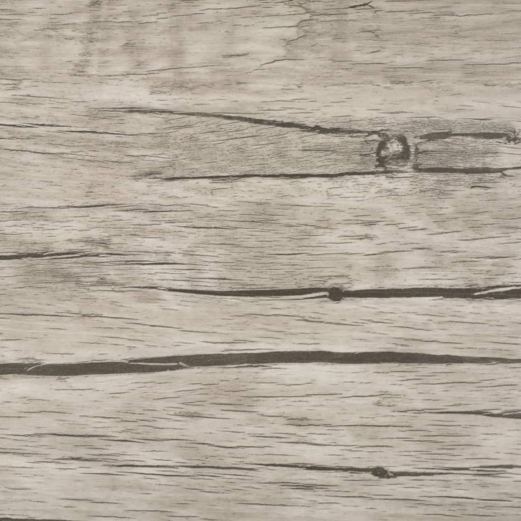 Listoni Pavimenti Non Autoadesivi PVC 5,26m² 2mm Rovere Slavato - homemem39
