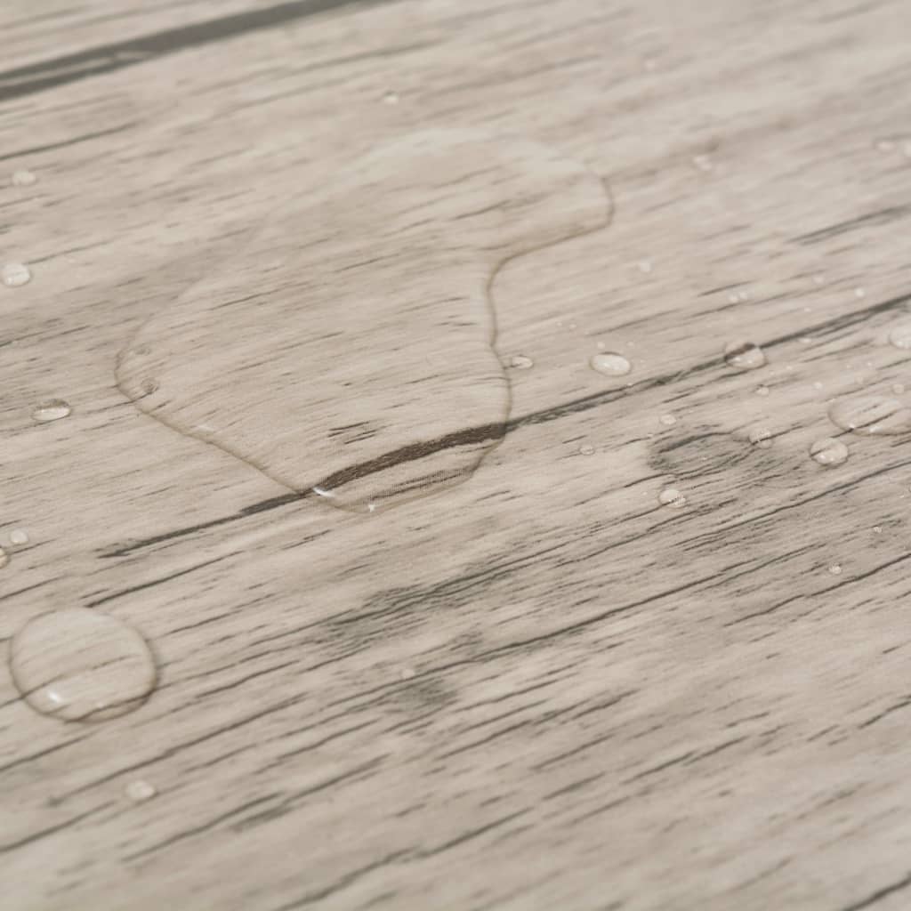 Listoni Pavimenti Non Autoadesivi PVC 5,26m² 2mm Rovere Slavato - homemem39