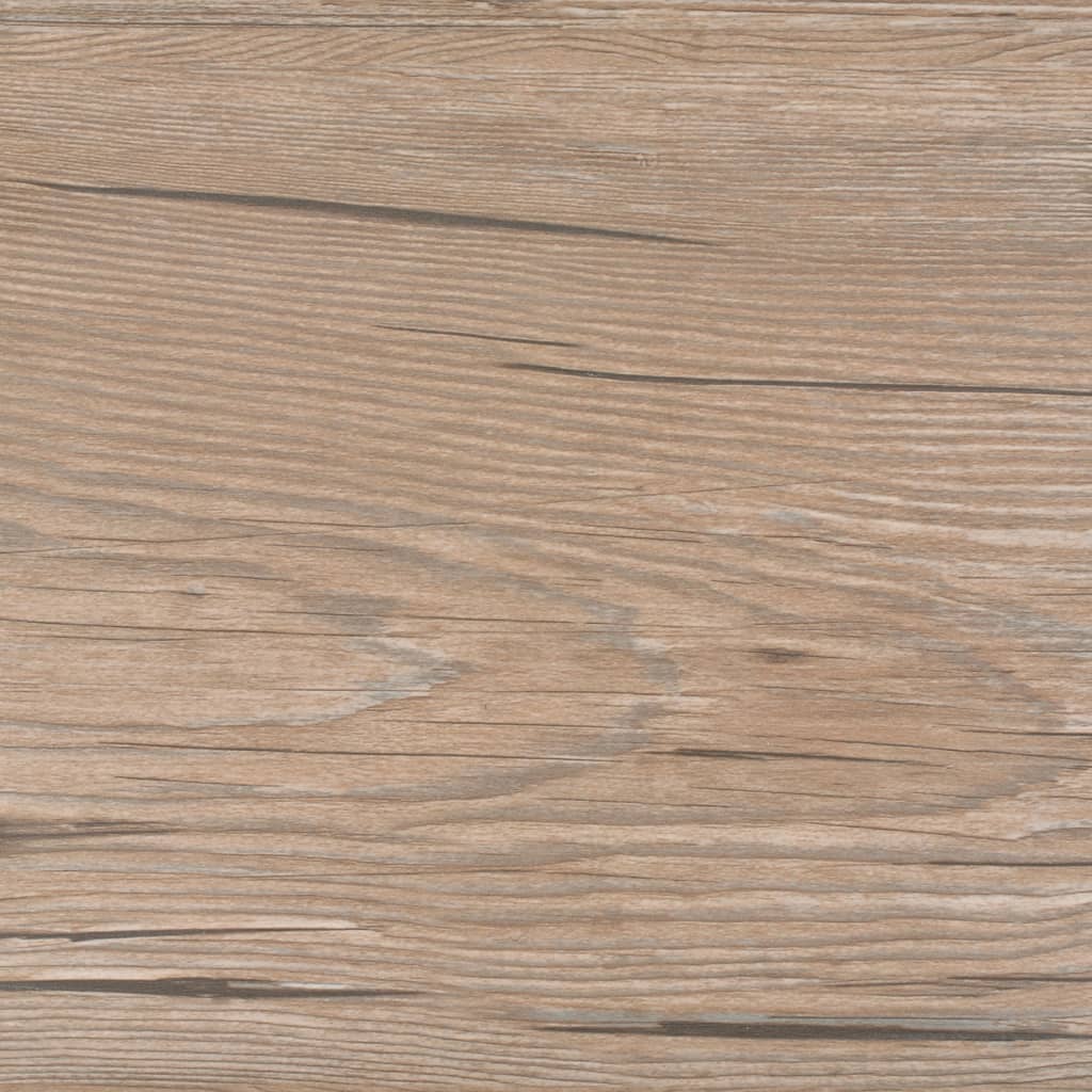 Listoni Pavimenti Non Autoadesivi 5,26m² 2mm Rovere Marrone - homemem39