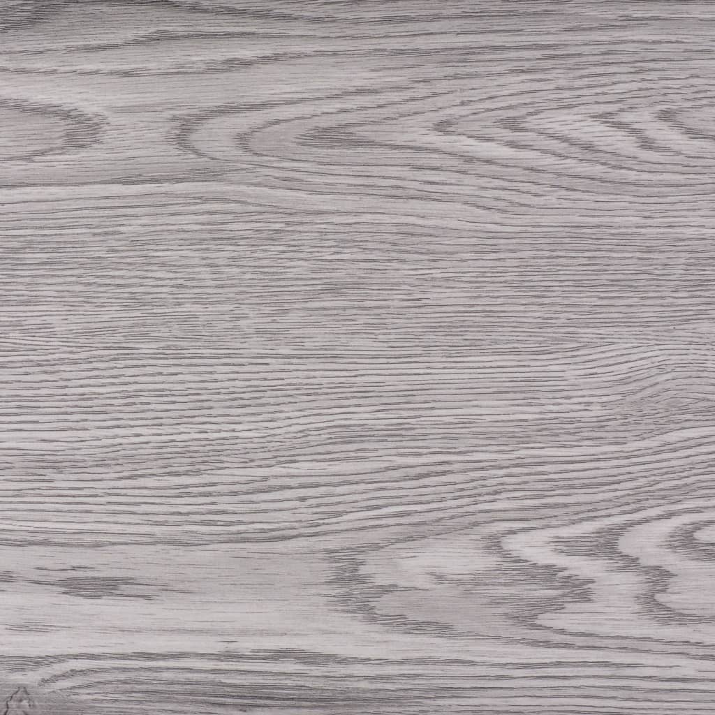 Listoni Pavimenti Non Autoadesivi PVC 5,26m² 2mm Grigio Scuro - homemem39