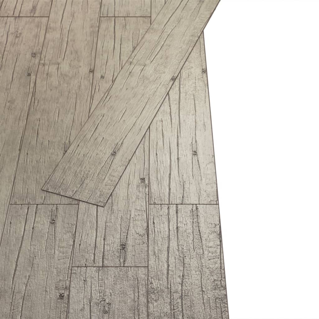 Listoni Pavimentazione Autoadesivi PVC 5,02 m² 2 mm Rovere - homemem39