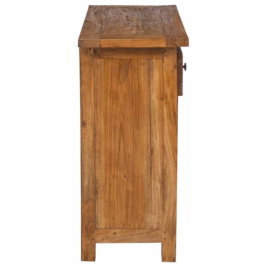 Credenza in Legno Massello di Mogano 75x30x65 cm - homemem39