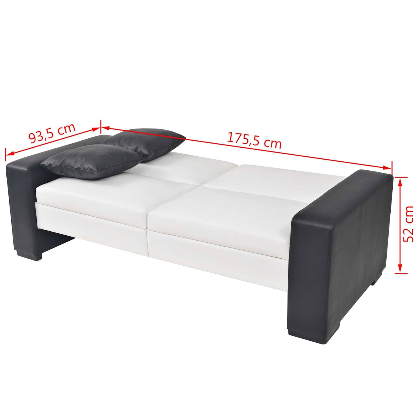 Divano Bianco Tessuto