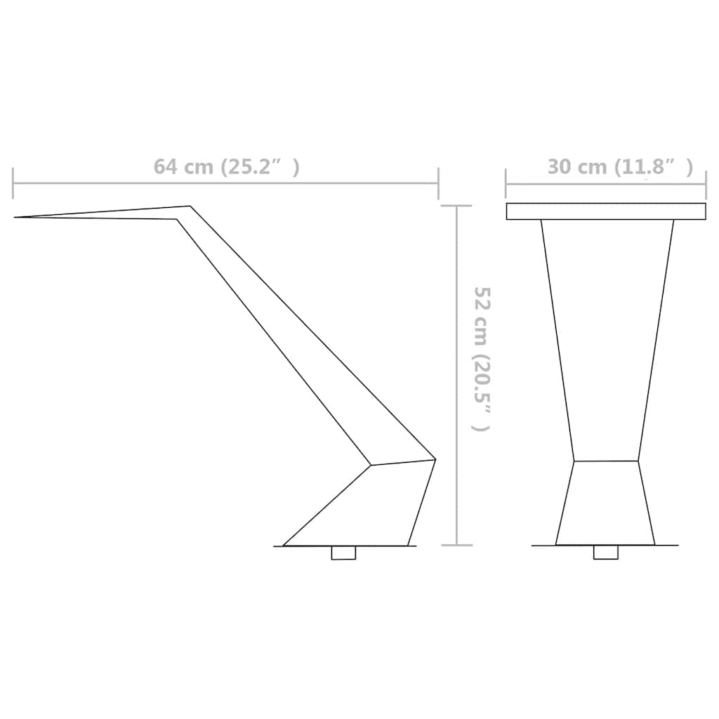 Fontana per Piscina in Acciaio Inossidabile 64x30x52 cm Argento | homemem39