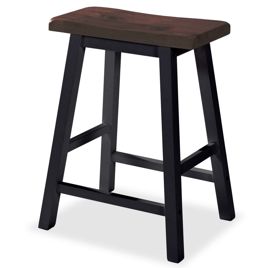 Set da Bar 3 pz in MDF Nero - homemem39