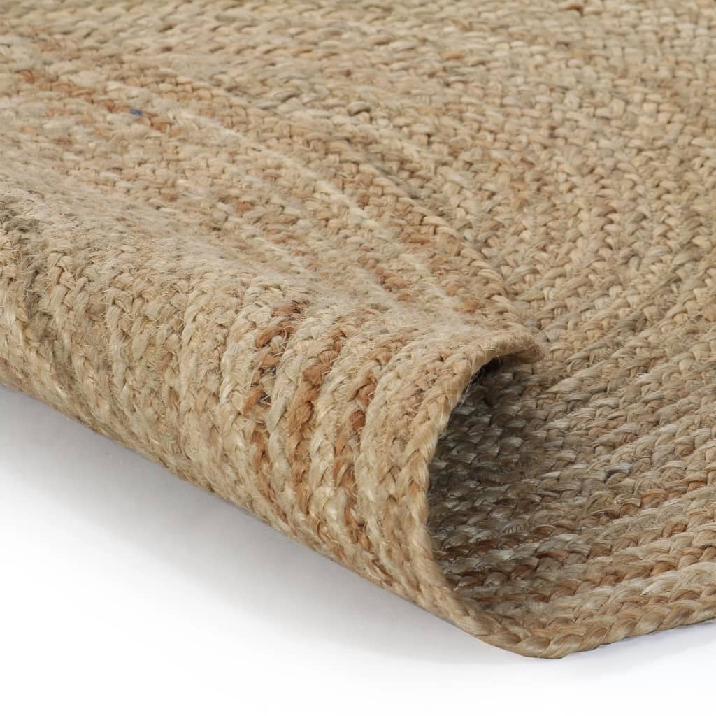 Woven Jute Rug 150 cm Round