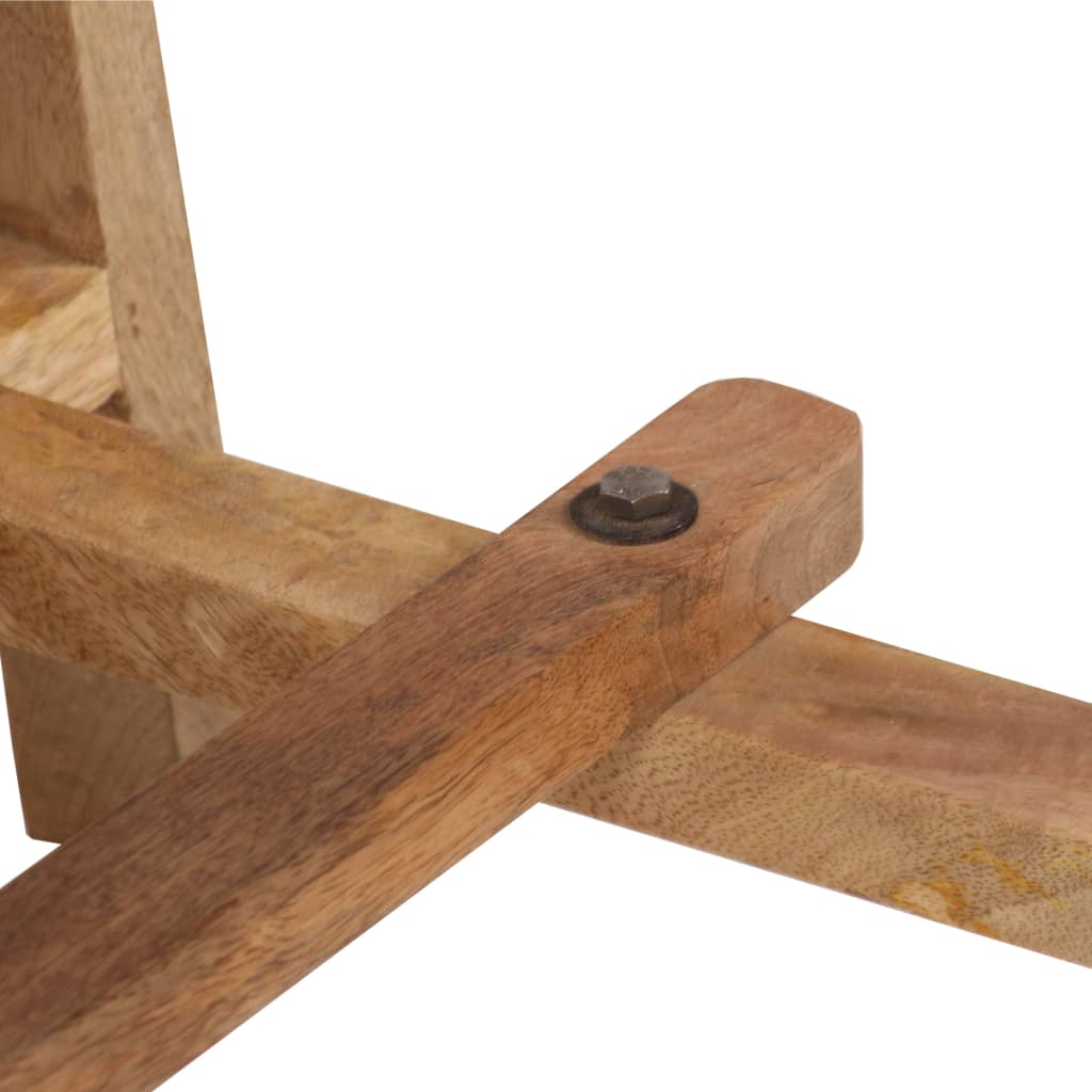 Tavolo da Disegno in Legno Massello di Mango 116x50x76 cm - homemem39