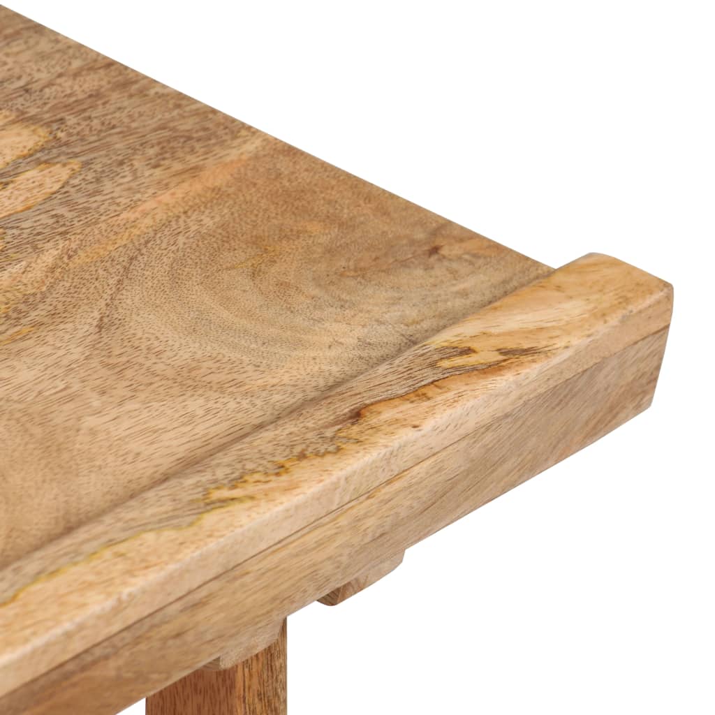 Tavolo da Disegno in Legno Massello di Mango 116x50x76 cm - homemem39