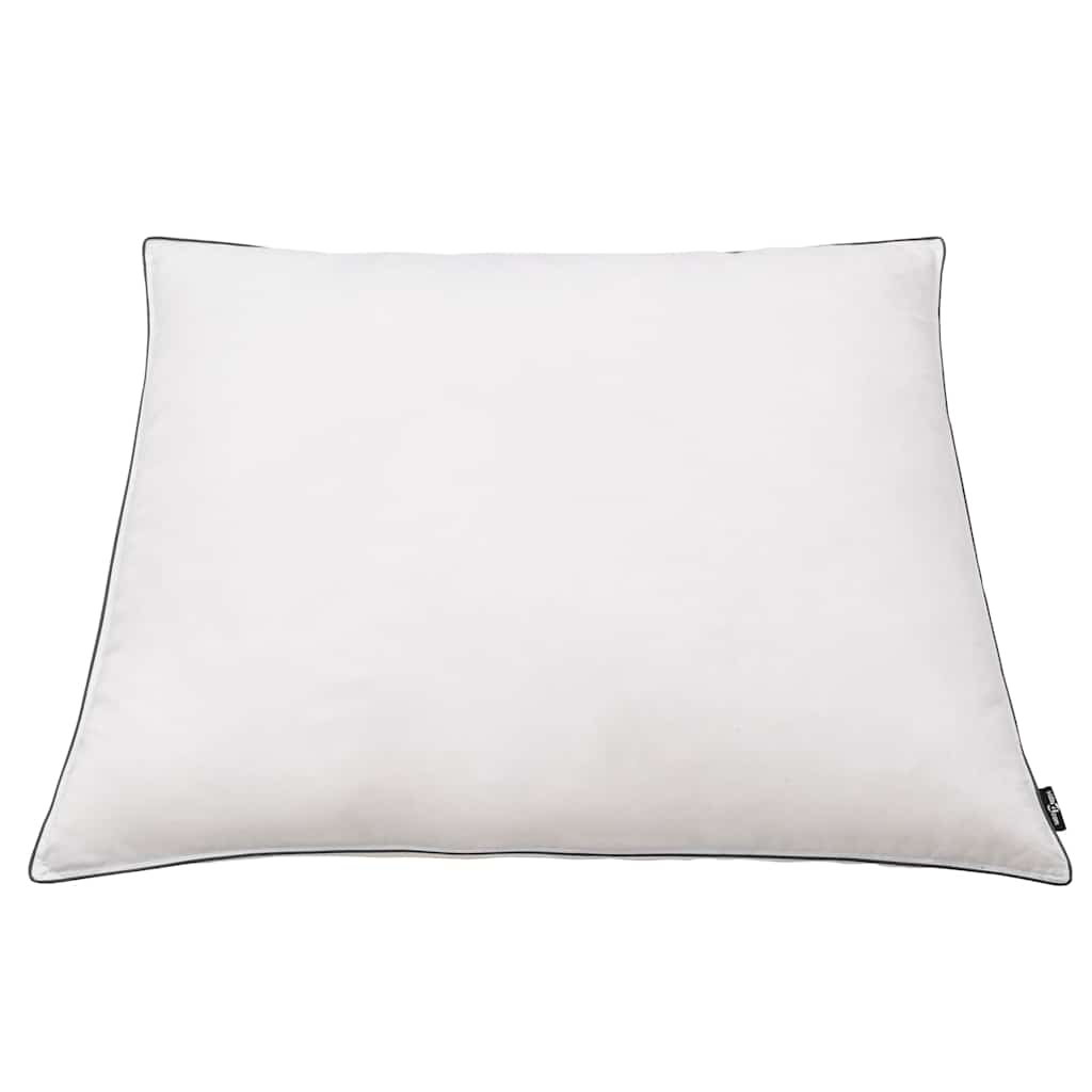 Cuscini 2 pz Imbottitura Leggera Mix di Piume 80x80 cm Bianchi | homemem39