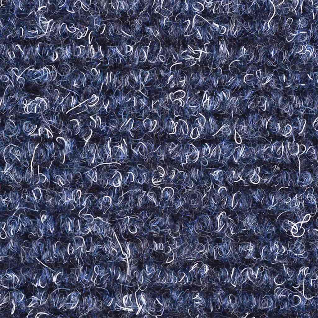 Tappetini per scale autoadesivi 15 pz 65x21x4 cm blu semicircolari grandi - homemem39