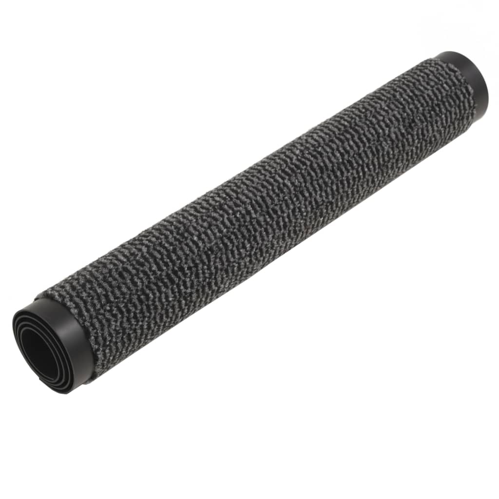 Tappeto Antipolvere Trapuntato Rettangolare 40x60cm Antracite - homemem39