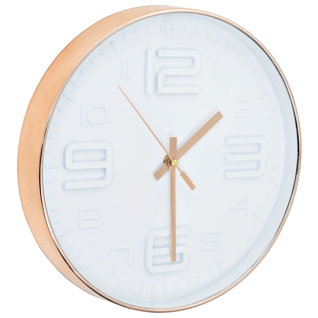 Orologio da Parete Effetto Rame 30 cm - homemem39
