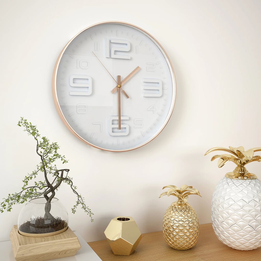 Orologio da Parete Effetto Rame 30 cm - homemem39